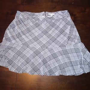 Sz 20 CATO Plaid Skirt